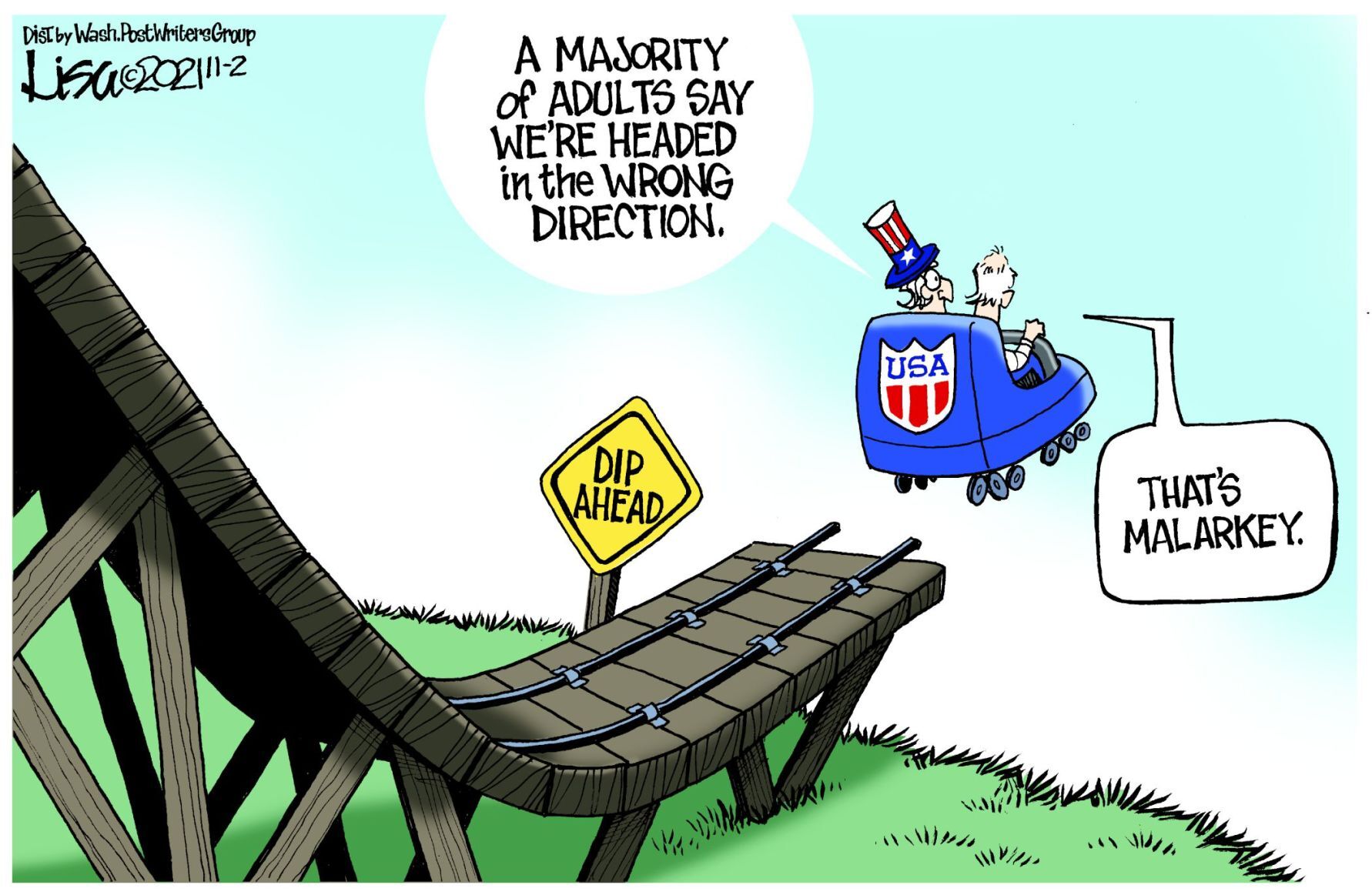 Lisa Benson cartoon